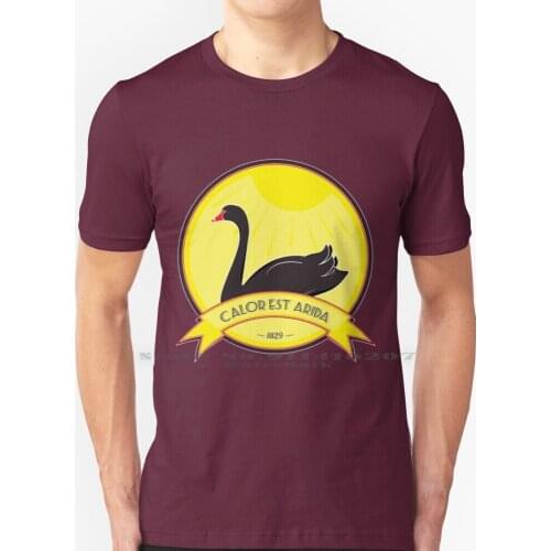 Its A Dry Heat - Calor Est Arida T Shirt 100% Pure Cotton Illustrator Perth Western Australia Beaches Summer Rottnest Rotto Hot