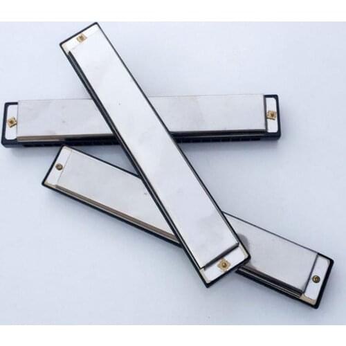 24 Holes Tremolo Key C Harmonica Mouth Organ Kids Musical Instrument Toy Gift Music Equipment Accessories Attachment