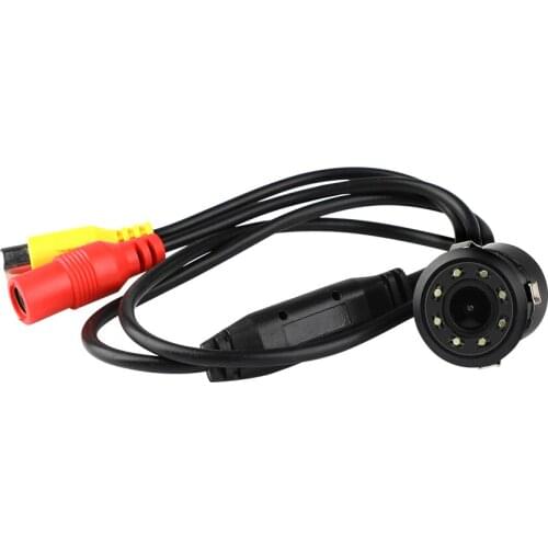 HOTSALE 8 LEDs Night Vision Waterproof Reversing Cam Wide Degree Car Rear View Camera Universal Backup Reverse Parking Camera