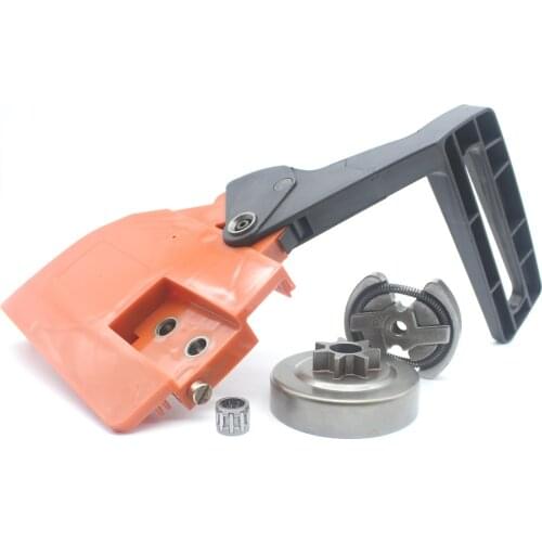 .325 7T Chain Brake Handle Clutch Cover Drum Bearing Kit For HUSQVARNA 142 141 136 137 Chainsaw Replacement Parts
