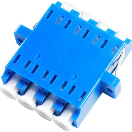 Fiber optic adaptor LC SM Quad adaptor 50pcs / lots