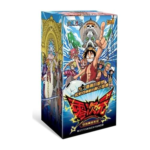 Original Dimension Zero ONE PIECE second to sixth TCG Game Cards Table Toys For Family Children Christmas Gift