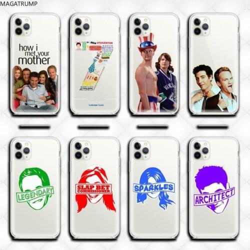 How I Met Your Mother Phone Case Clear For iphone 12 11 Pro Max Mini XS Max 8 7 6 6S Plus X 5S SE 2020 XR cover