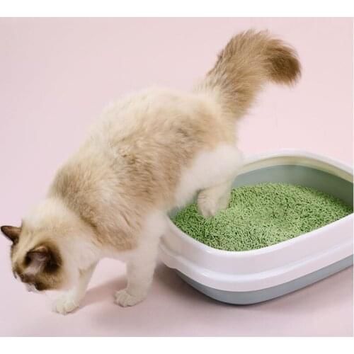 Cat litter basin semi closed cat litter basin detachable anti splash Cat Toilet