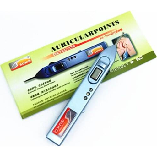 Vaccaria Seeds Ear Detector Auricular Point Acupuncture Pen Meridian Ear Acupoint Auriculotherapy Detection Health Care Tool