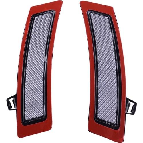 1Pair Clear Front Bumper Reflector Side Marker Light Fit for BMW E70 X5 xDrive35d xDrive35i xDrive50i 2011 2012 2013 63147274433