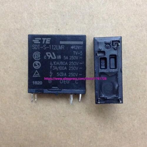 10pcs/lot! Brand new SPST 10A 12V relay SDT-S-112LMR 4pins, in stock