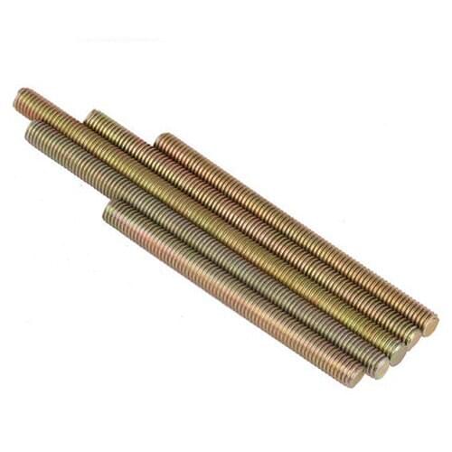 5pcs M8 Color zinc plating Full tooth bolt thread Screw rod Pass wire Double teeth Furniture Link screws 20mm-140mm Length