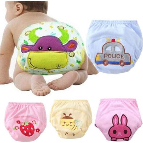 Baby Panties Baby Infant kids Animal Cartoon Ruffle Panties Briefs Diaper Cover Pants with High Quality