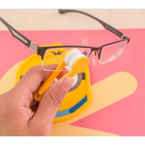 Super Glasses Cleaner Brush High Quality Eco-Friendly Sun Glasses Eyeglass Cleaning Tools Accessories Lazy Supplies Random