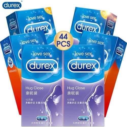 Durex Condoms Ultra Thin 20/42 Pcs Thin Extra Lubricant Male Penis Sleeve Oral Sex Condoms Intimacy Adult for Men Sex Toys Goods