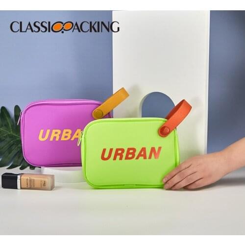 Luxury Designer Jelly Bag Summer Colorful Waterproof PVC Cosmetic Bag Handbag Letter Print Makeup Bag Purse Bolsa Feminina Pouch