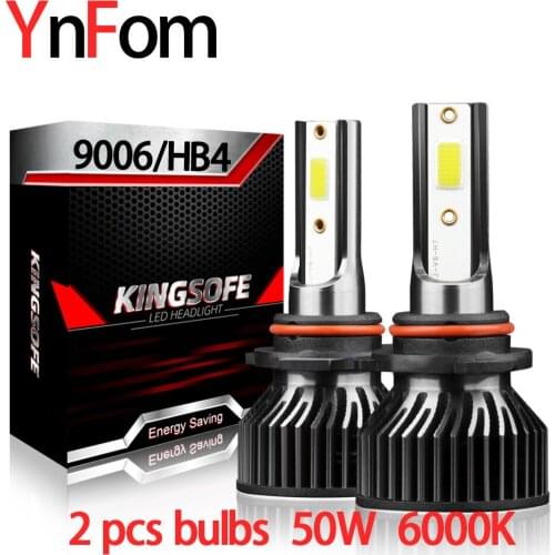 YNFOM Original LED headlights 9006/HB4 kit for Peugeot,Citroen,DS brand cars for low light,high light,fog lamp,car accessories