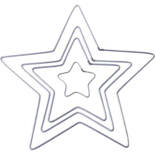 Star Metal Dream Catcher Dreamcatcher Ring Macrame Craft Hoop DIY Accessories