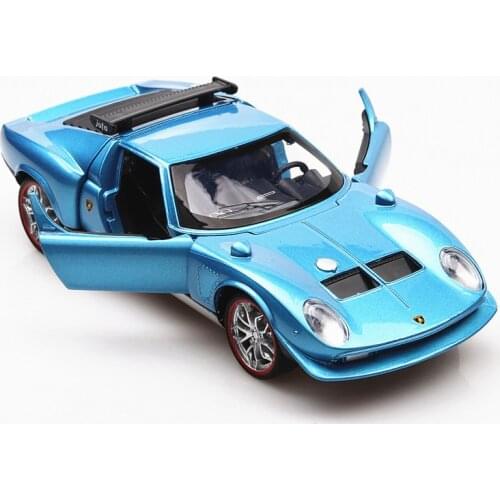 1:32 Toy Car Miura Concept 1965 Metal Toy Alloy Car Diecasts & Toy Vehicles Car Model Miniature Scale Model Car Toy For Children