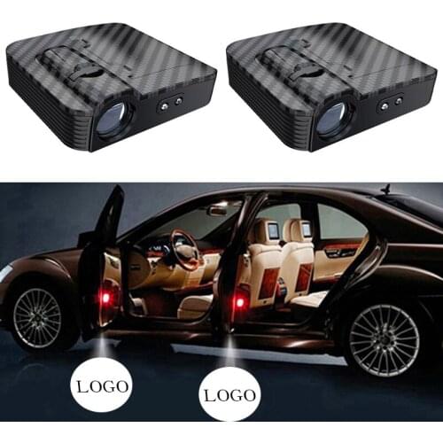 1Pc Universal Wireless Car Door Led Welcome Laser Projector Logo Shadow Light Car-styling Car Interior Lamp