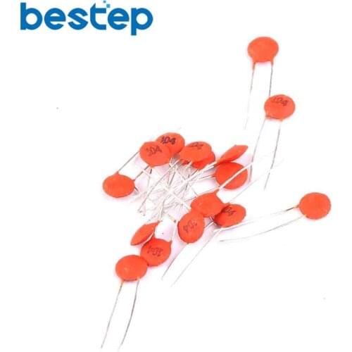 100PCS 0.1uF 100NF 50V 104 Multilayer Monolithic Ceramic Capacitor