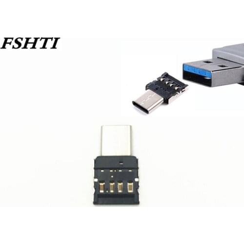 10000pcs/lot DHL Free shipping Type C To USB OTG Connector Adapter for USB Flash Drive S8 Note8 Android Phone