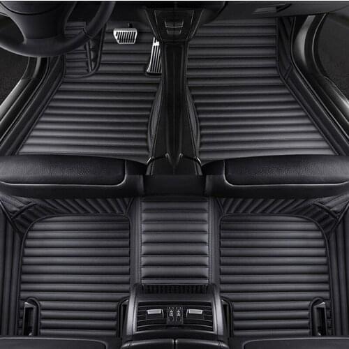 Custom 5 Seat car floor mats for tesla model 3 Model S Model X all models car mats auto accessories
