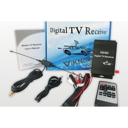 Car Digital TV Receiver for American TV Box Mobile Digital TV Box Car TV Tuner DVB-T TV Receiver ATSC Set-top Box