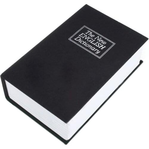 Big deal New Dictionary Book Secret Safe Key Lock Cash Money Jewellery Locker Box