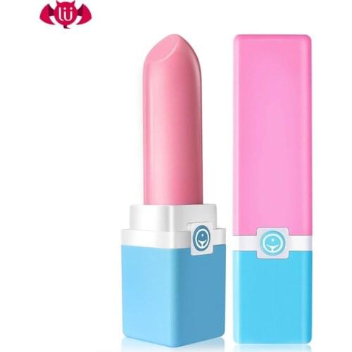 Lipstick Vibrator 10 Speed Bullet Vibrator G-spot Clitoris Stimulate USB Charging Mini Massager Intimate Goods Sex Toy for Women