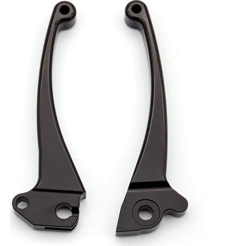 FXCNC Aluminum Motorcycle Brake Levers Handle Set Front Disc Rear Drum For Vespa PX Disc Models LML 125 150 200 Star PX125 PX150