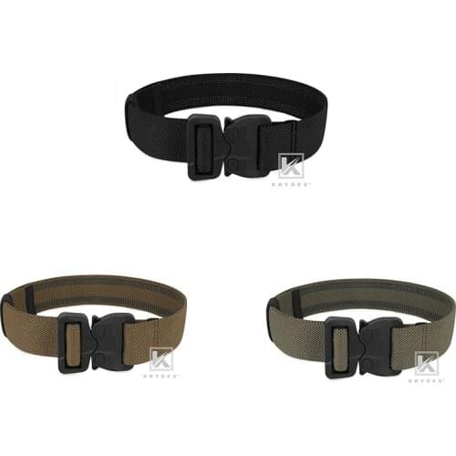 KRYDEX 1.5" Tactical Leg Strap For Leg Drop Holster Quick Release Buckle Elastic Thigh Strap For Shooting Hunting Airsoft Combat