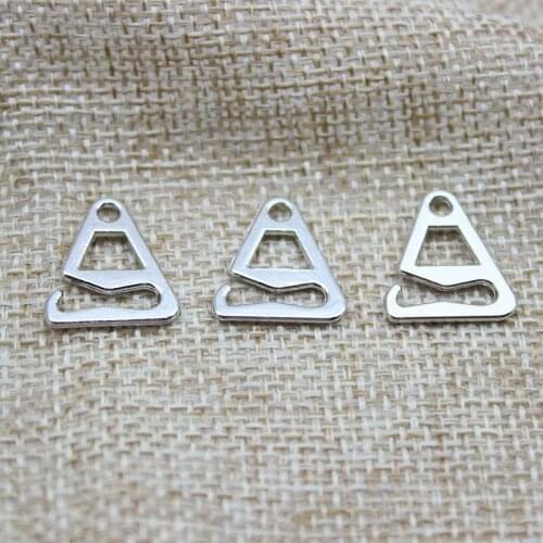 Sliver 9 car mats buckle shoes button bra underwear buckle Brassiere clasp belt buck 11 mm Metal zinc alloy