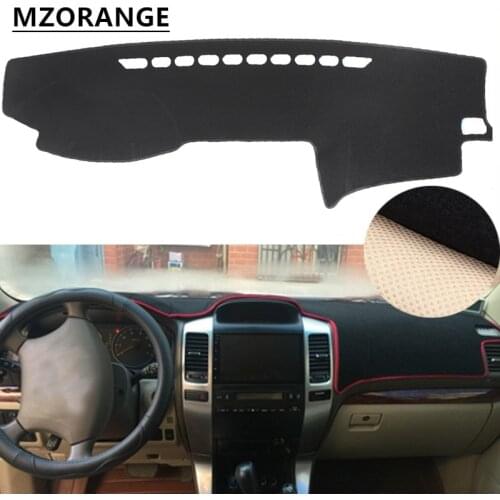 Sun Shade Dash Board Cover For Toyota Land Cruiser Prado For Lexus GX470 J120 2003 - 09 Dash Mat Dashmat Carpet Dashboard Cover