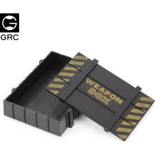 GRC 1/10 1:10 WEAPON BOX Decoration RC Racing Car Truck Climbing Car Spare Parts Accessories