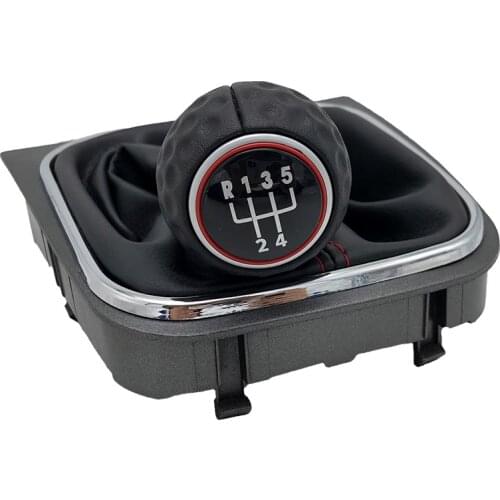 Gear Shift Knob Gaiter Boot Cover Case Collar For VW Volkswagen Golf 5 A5 MK5 GTI GTD Jetta R32 A6 Golf 6 MK6 R20 2004-2014