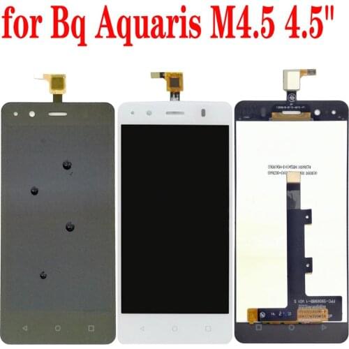 100% Original New 4.5" for Bq Aquaris M4.5 LCD Display Touch Screen Digitizer
