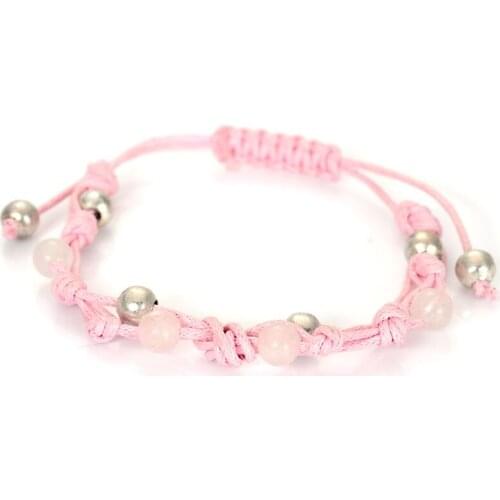 12pcs Top new fashion womens bracelets jewelry gold CZ round beads DIY weave charm bracelet popular bracelets for women