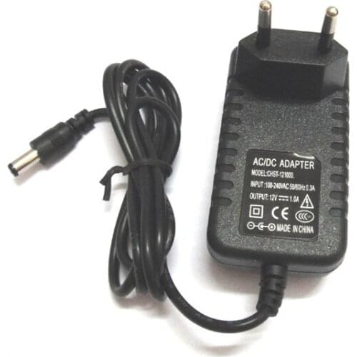 12V 1000mA 1A DC switch Power Supply Adapter EU plug 12V/1A For CCTV Camera