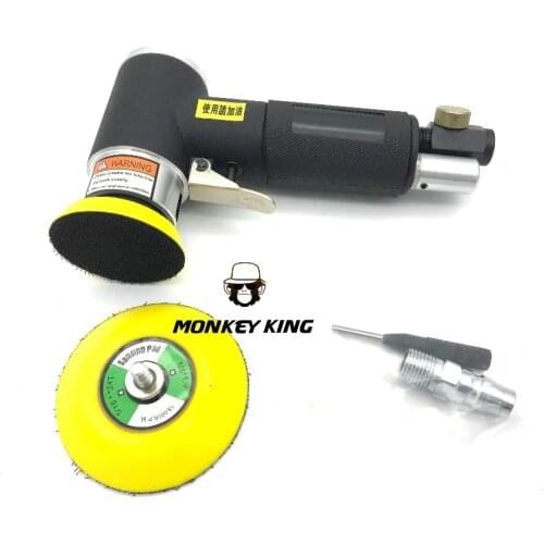 50mm 75mm random orbital pneumatic air palm Sander Burnish machine Pneumatic tools burnish machine