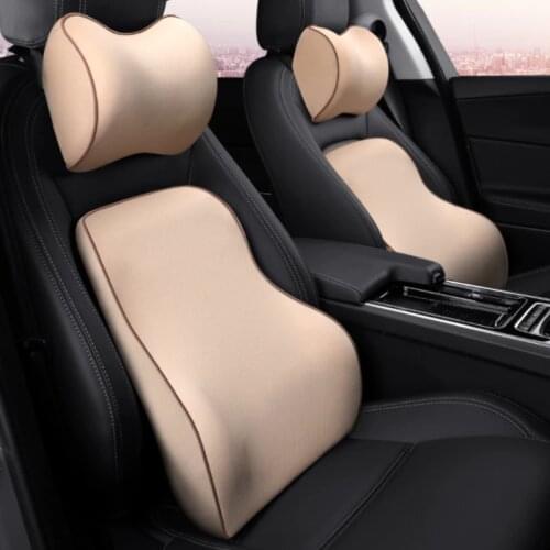 Car Seat Head Neck Rest Massage Auto Pillow Space Memory Neck Headrest Car Cover Vehicular Pillow Seat Headrest Accessories