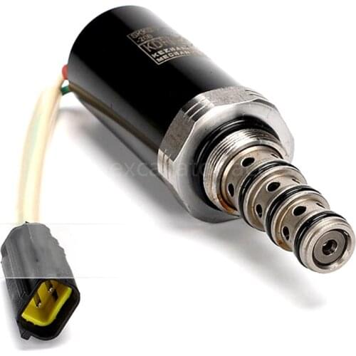 Free shipping Excavator Spare Parts Hydraulic Pump Solenoid Valve Kobelco KDRDE5KR-20/40C07-203A SKX5P-17-208 for SANY 135 335