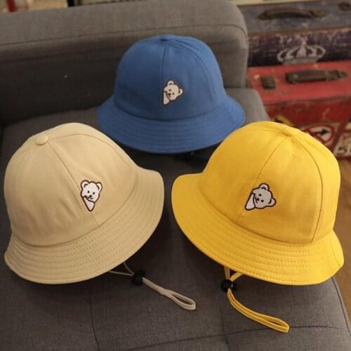 Baby fisherman hat autumn style cute children hat handsome boy spring and autumn thin style kids Korean style autumn and winter