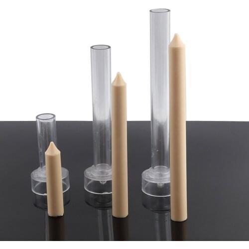 DIY Long Pole cylinder Candle Mold Craft Making Soy Wax Candle Molds Acrylic Plastic Material Candle Making Molds Tools