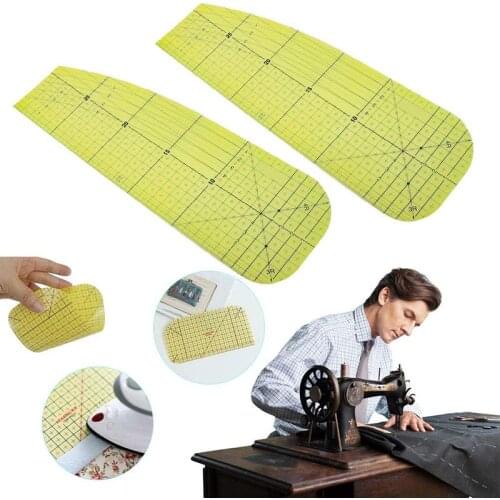 Ironing Ruler Patchwork Tailor Craft DIY Sewing Supplies Heat-Resistant Clothing Making Household Ironing Tool Measuring Tool