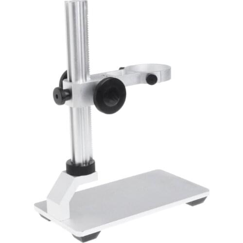 Microscope Aluminium Alloy Raising Lowering Stage UP Down Support Table Stand for USB Digital Microscop Great Value