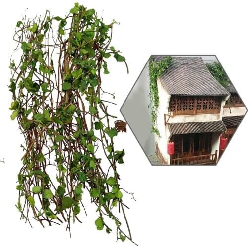 Miniature Simulation Vine Scenario Model Simulated Mountain Tiger Vegetation DIY Miniature Scene Modification Materials PJ02
