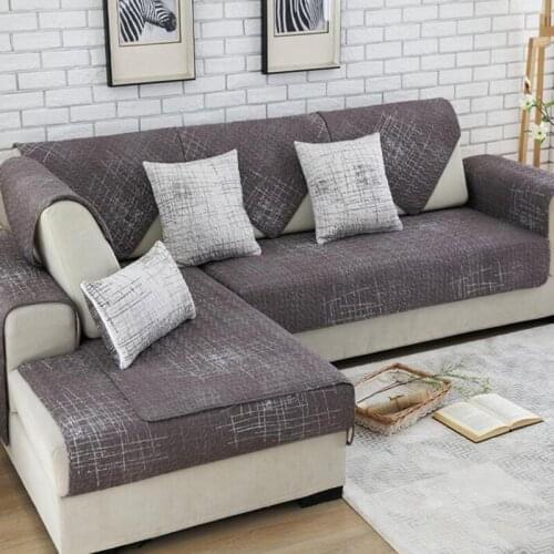 100%cotton Sofa Cover Set Sectional Slip Cover Sofas Modern Magical Sofa-cover Corner Towel Fabric Double Towel Sofa 90*90 Towel