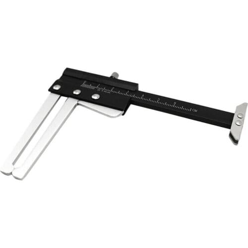 New Brake Disc Thickness Measurement Caliper Brake Disc Vernier Black Stainless Steel Car Measuring Instrument