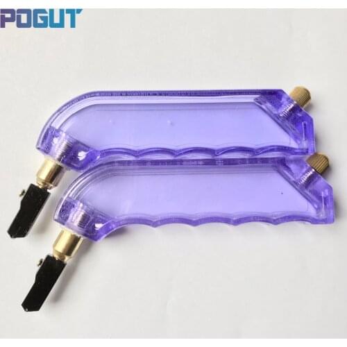 Pistol grip oiled glass cutter stained glass cutting art glass tool 3-12mm