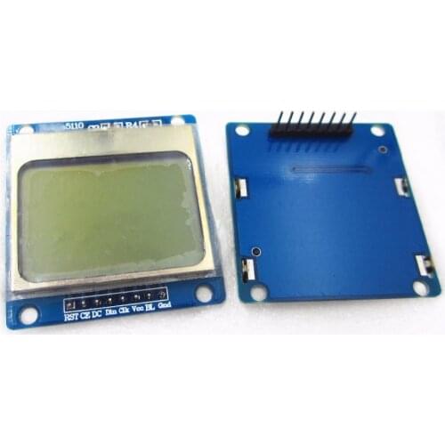 1.6" Compatible 5110 LCD Module w/ Blue Backlit - Blue Compatible