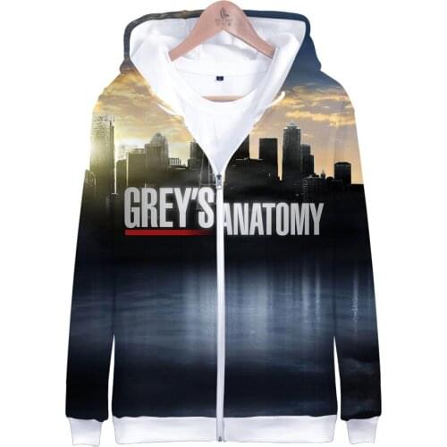 Grays Anatomy hoodies unisex fashion 3d print hoodie sweatshirt Tumblr Greys Anatomy Gifts kids Jacket coat clothes plus size