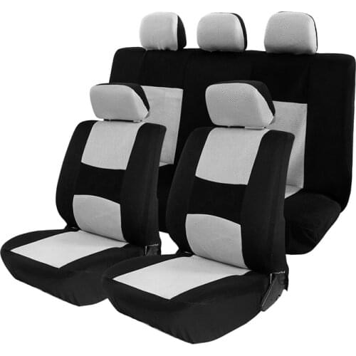 Universal Car Seat Cover Airbag Compatible Ventilation Cloth Protect Cushion Autos Interior Accessories Fit Most 5 seats Cars