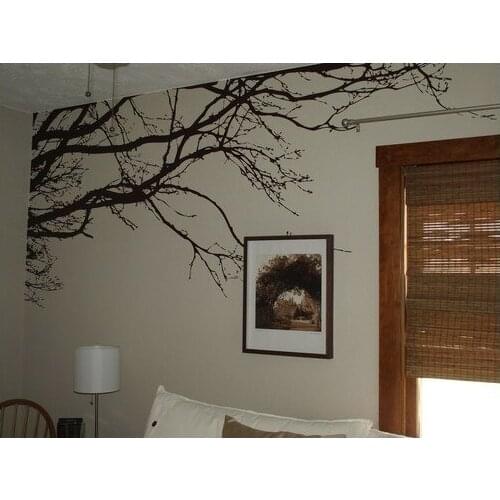Wall Sticker Black Tree Branch Living Removable Vinyl DIY Room Decals